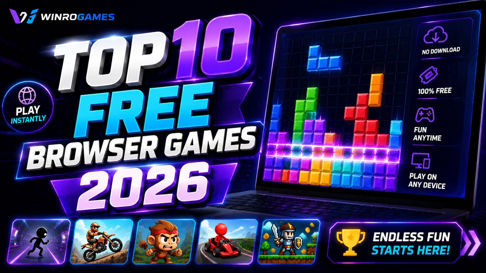 Top 10 Free Browser Games to Play in 2026