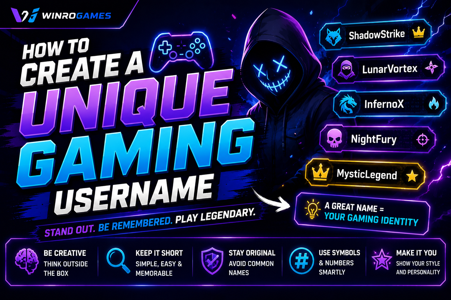 How to Create a Unique Gaming Username: 20+ Creative Ideas That Actually Stand Out