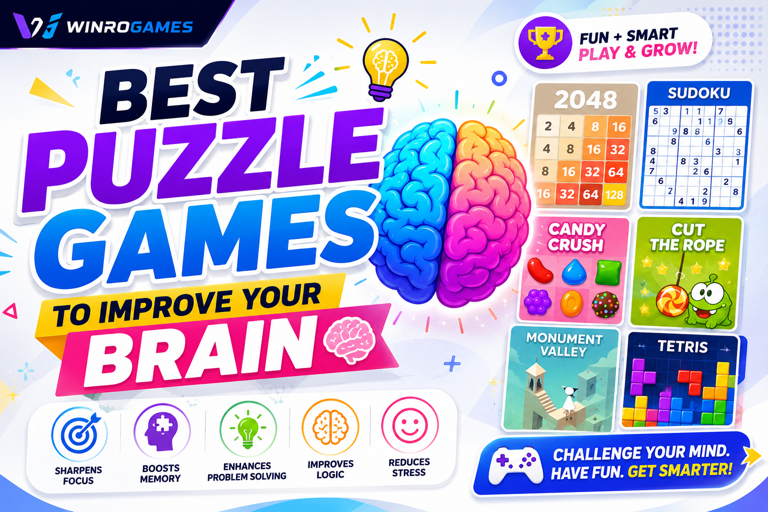 Best Puzzle Games to Improve Your Brain: 20 Science-Backed Picks That Actually Make You Smarter