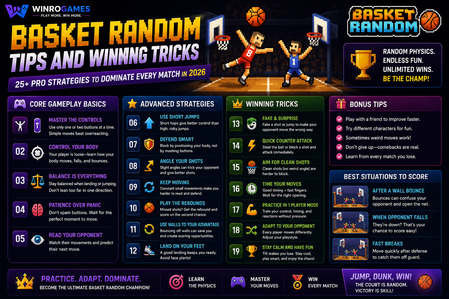 Basket Random Tips and Winning Tricks: 25+ Pro Strategies to Dominate Every Match in 2026