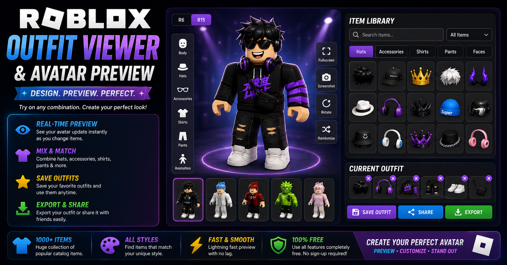 Roblox Outfit Viewer